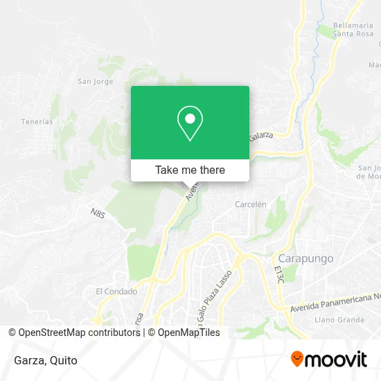 Garza map