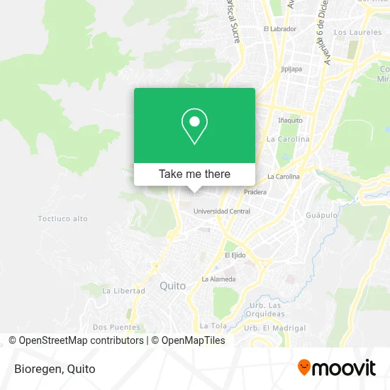 Bioregen map