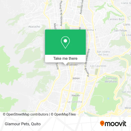 Glamour Pets map