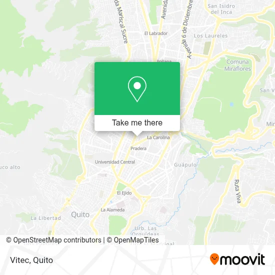 Vitec map