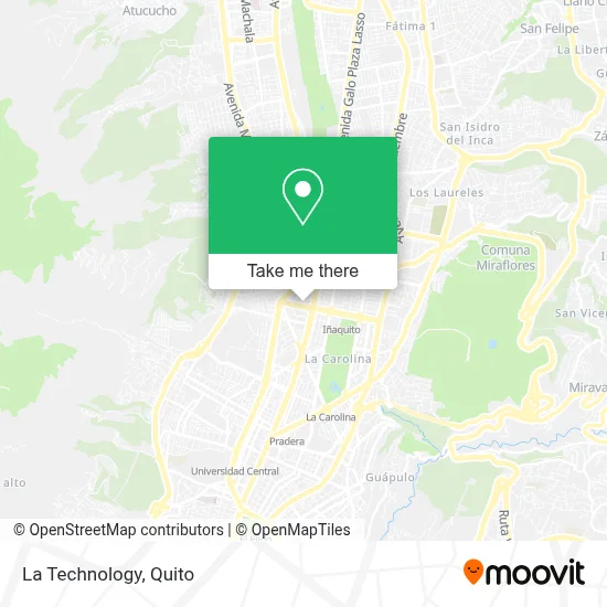 La Technology map