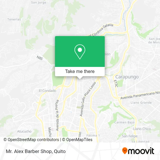 Mr. Alex Barber Shop map
