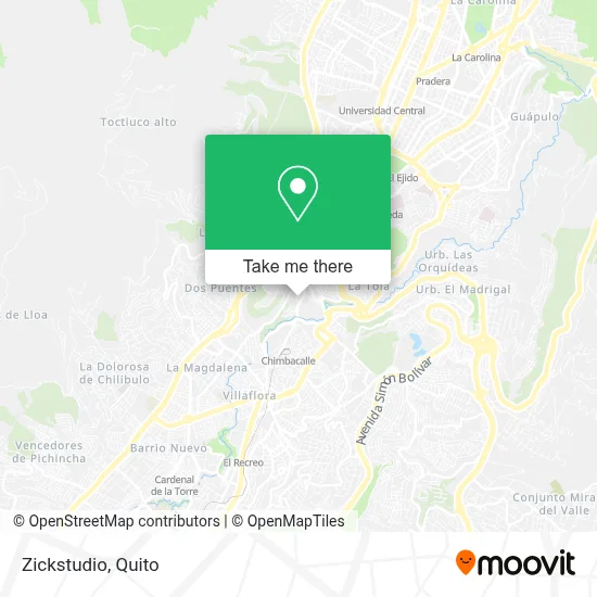 Zickstudio map