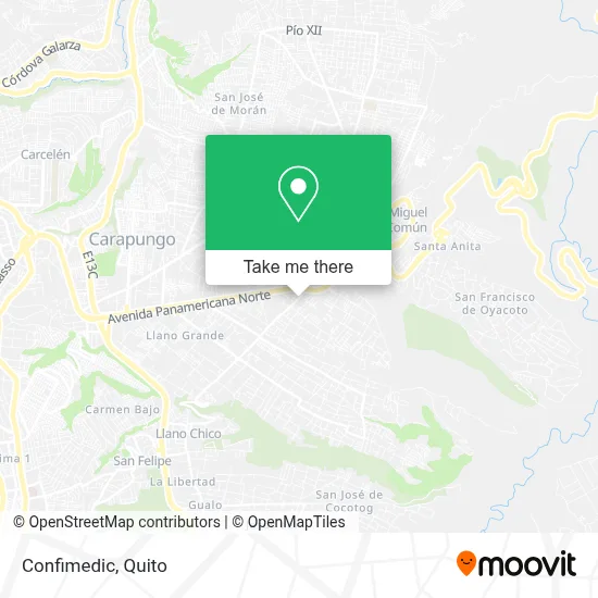 Confimedic map