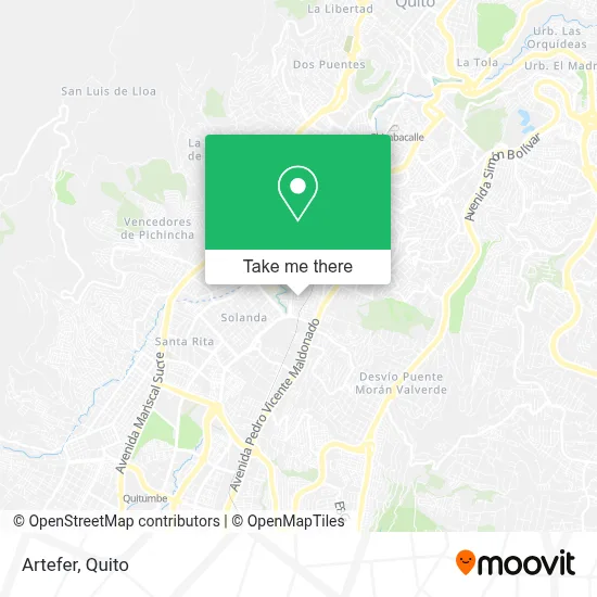 Artefer map