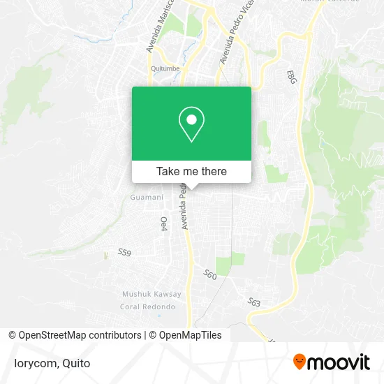 Iorycom map