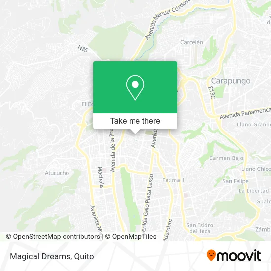 Magical Dreams map