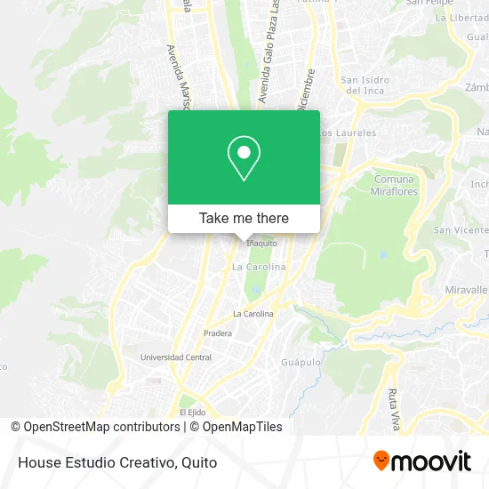 House Estudio Creativo map