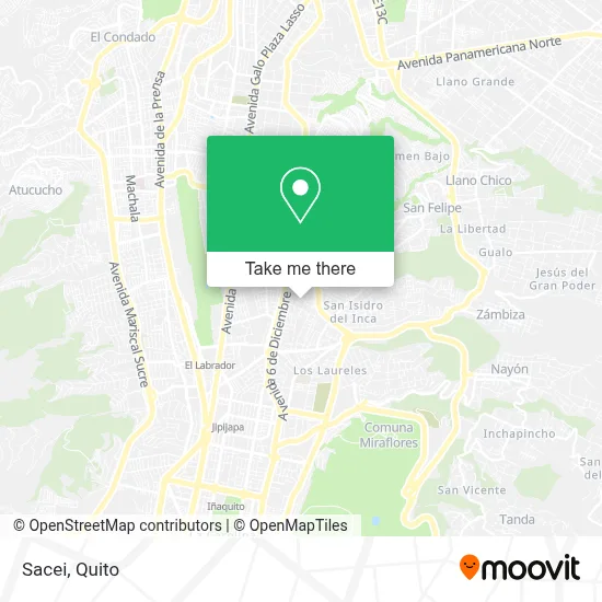 Sacei map