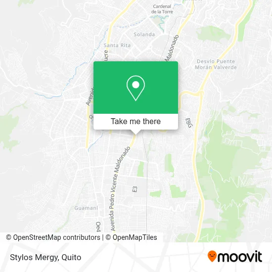 Stylos Mergy map