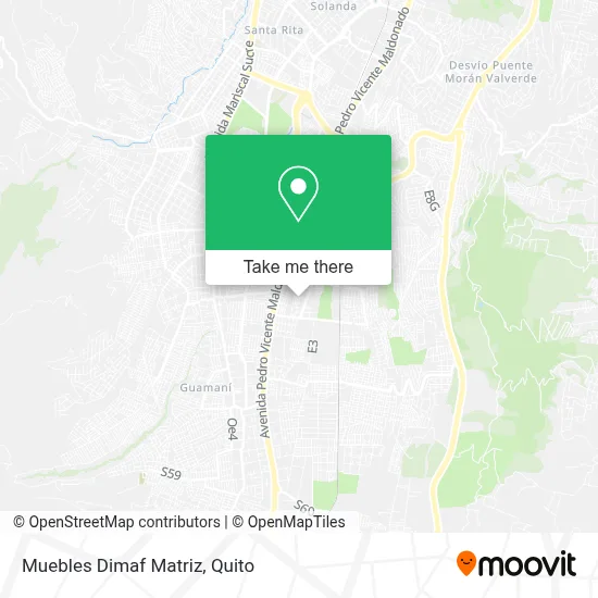 Muebles Dimaf Matriz map