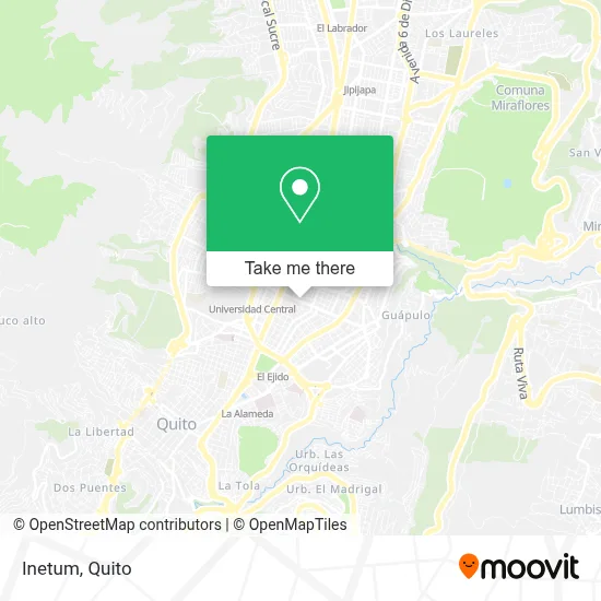 Inetum map