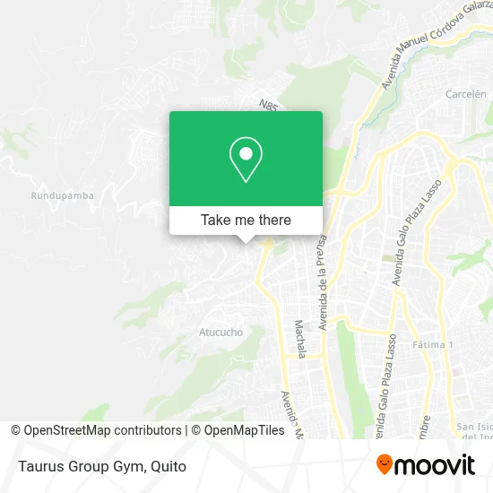 Taurus Group Gym map