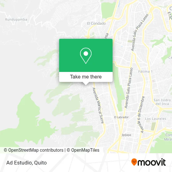Ad Estudio map