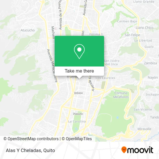 Alas Y Cheladas map