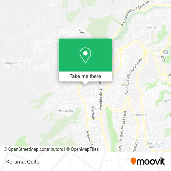 Koruma map