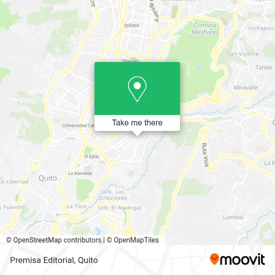 Premisa Editorial map