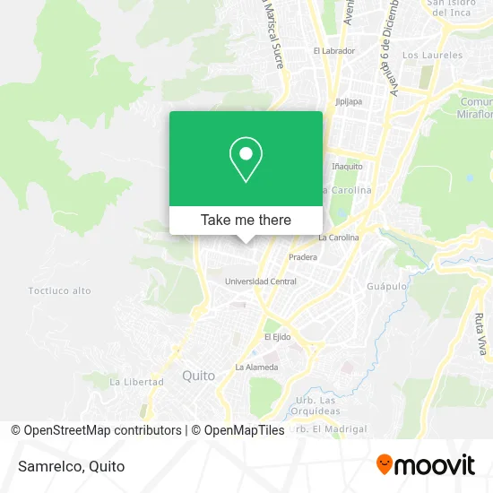 Samrelco map