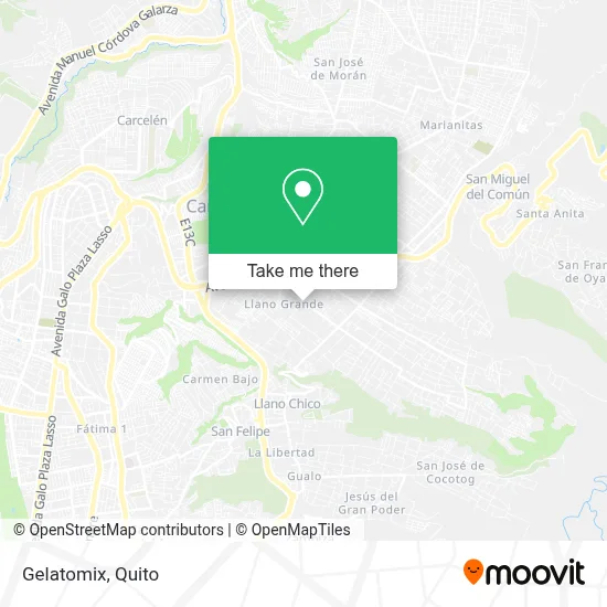 Gelatomix map