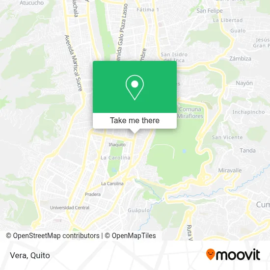 Vera map
