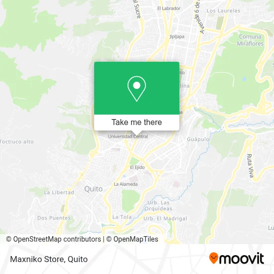 Maxniko Store map