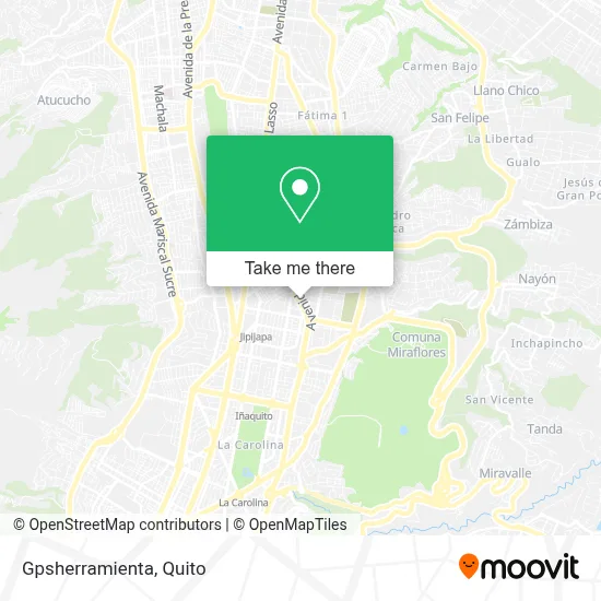 Gpsherramienta map