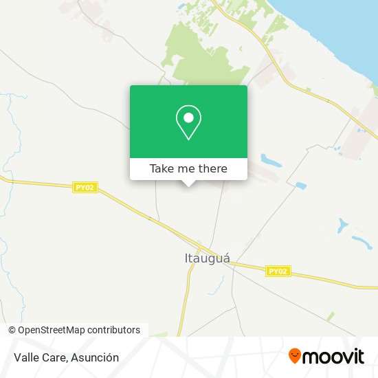 Valle Care map