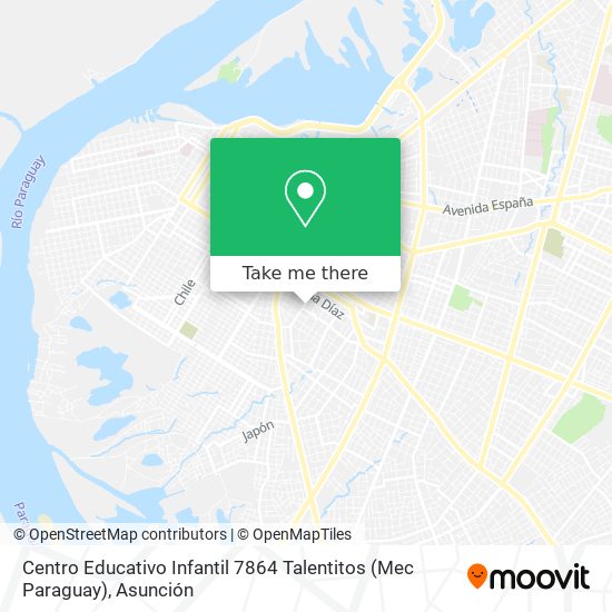 Centro Educativo Infantil 7864 Talentitos (Mec Paraguay) map