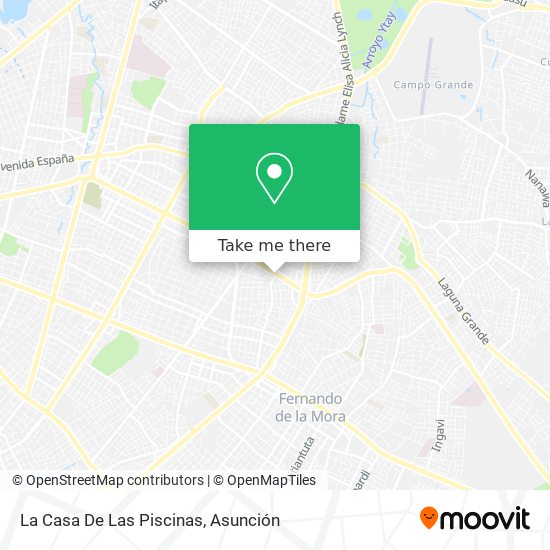 La Casa De Las Piscinas map