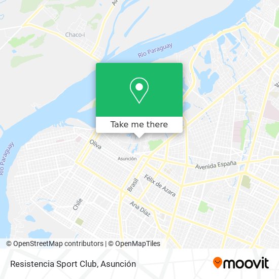 Resistencia Sport Club map