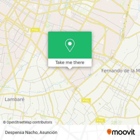 Despensa Nacho map