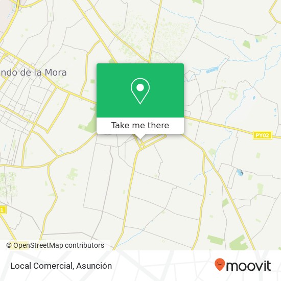 Local Comercial map