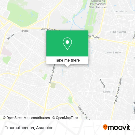Mapa de Traumatocenter