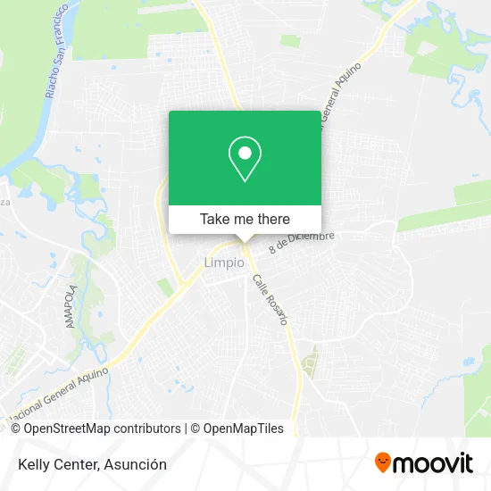 Kelly Center map