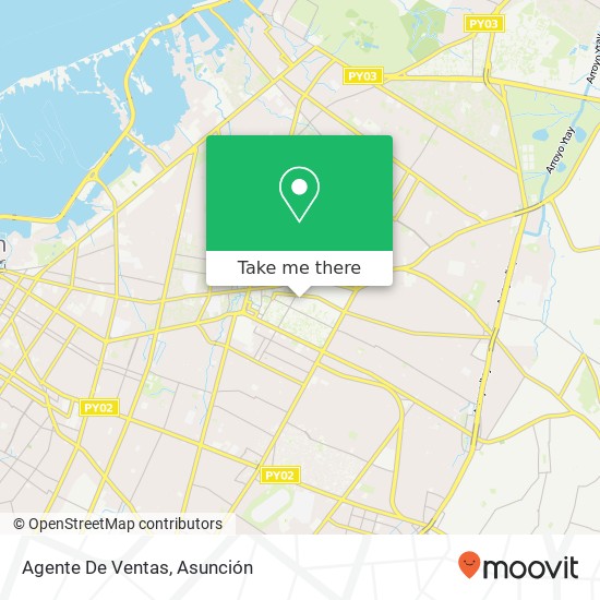 Agente De Ventas map