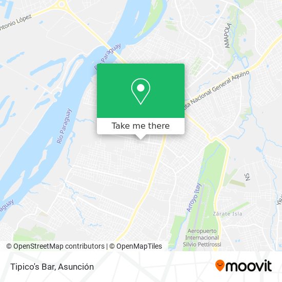 Tipico's Bar map