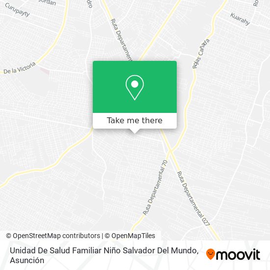 Unidad De Salud Familiar Niño Salvador Del Mundo map