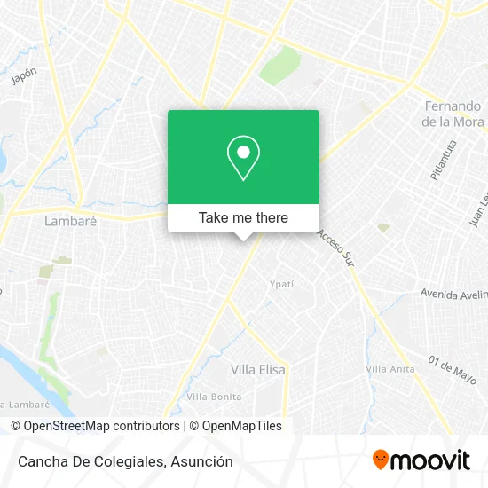 Mapa de Cancha De Colegiales