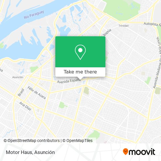 Motor Haus map