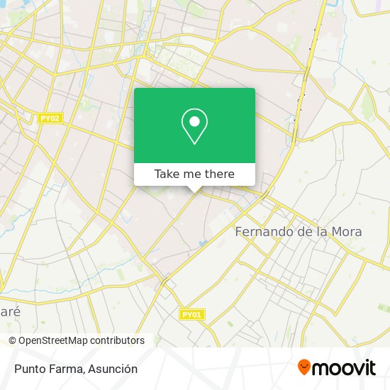 Punto Farma map