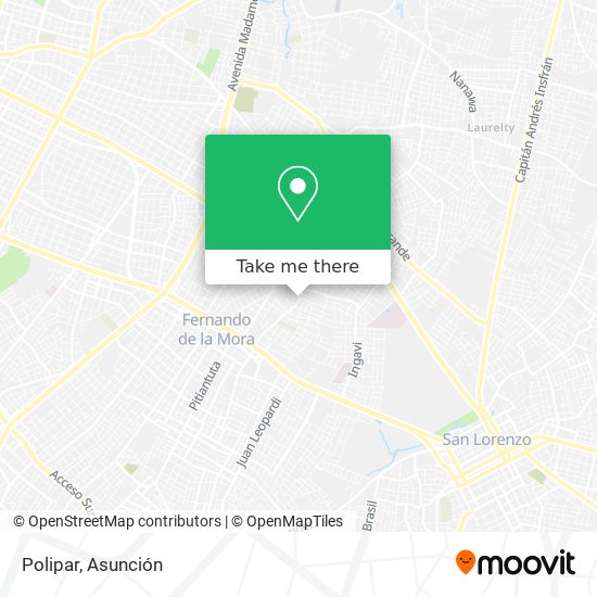 Mapa de Polipar