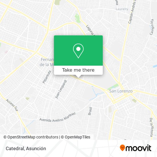 Catedral map