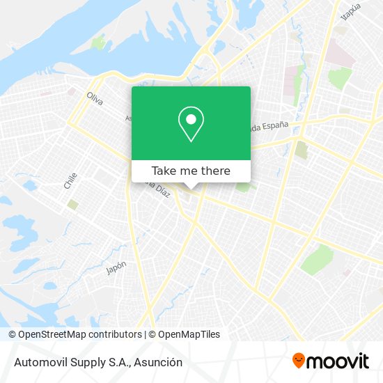 Automovil Supply S.A. map