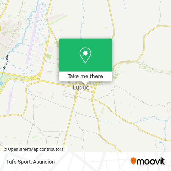 Tafe Sport map