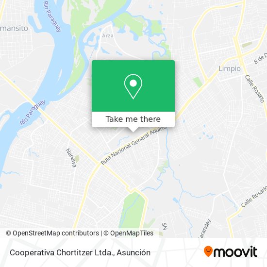 Cooperativa Chortitzer Ltda. map