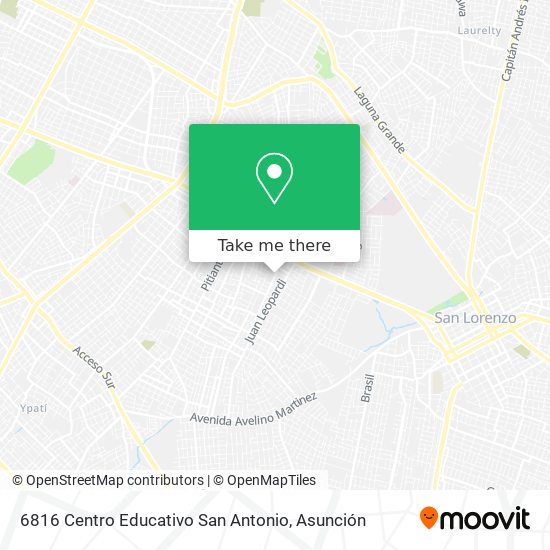 6816 Centro Educativo San Antonio map