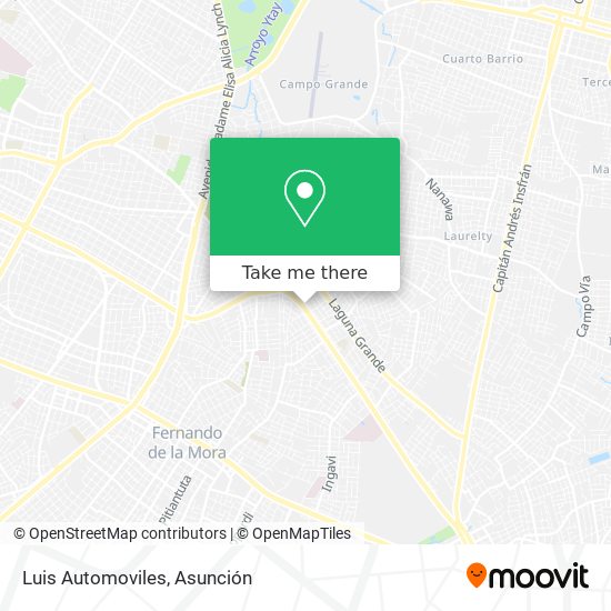 Luis Automoviles map