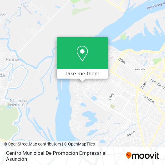 Centro Municipal De Promocion Empresarial map
