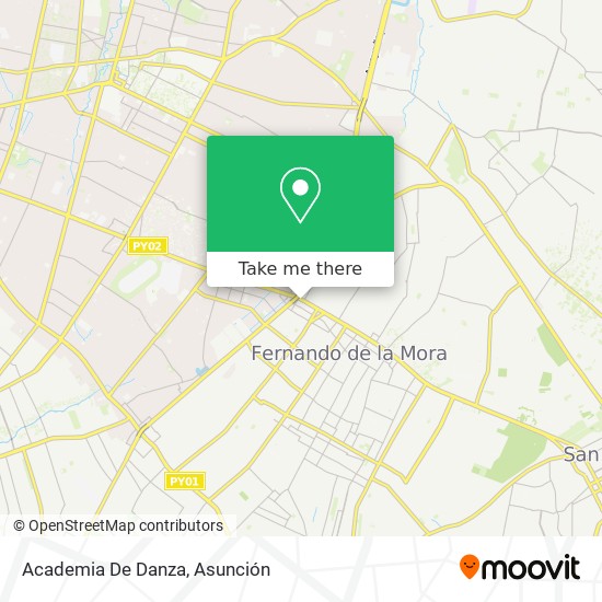 Academia De Danza map