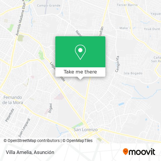 Mapa de Villa Amelia